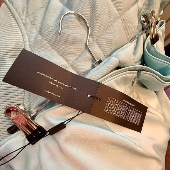 11 Honore Mint Blue Circle Skirt - Picture 7 of 7